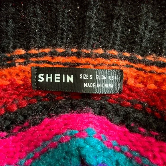 EUC Multicolor Stripe Open Front Midi Sweater - Small - Picture 6 of 8